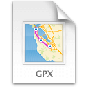 Иконка формата файла gpx