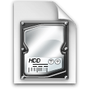 Иконка формата файла hdd