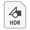 Иконка формата файла hdr