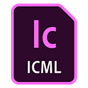 Иконка формата файла icml