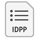 Иконка формата файла idpp