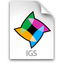 Иконка формата файла igs