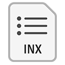 Иконка формата файла inx
