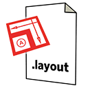Иконка формата файла layout