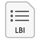 Иконка формата файла lbi