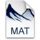 Иконка формата файла mat