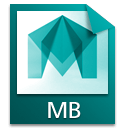 Иконка формата файла mb