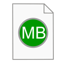 Иконка формата файла mbt