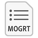 Иконка формата файла mogrt