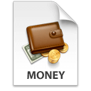 Иконка формата файла money