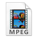 Иконка формата файла mpeg