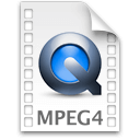 Иконка формата файла mpeg4