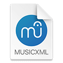 Иконка формата файла musicxml