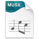 Иконка формата файла musx