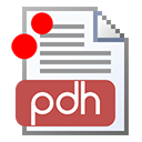 Иконка формата файла pdh