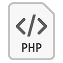 Иконка формата файла php