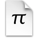 Иконка формата файла pi