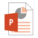 Иконка формата файла pptx