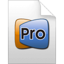 Иконка формата файла pro5x