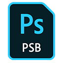 Иконка формата файла psb