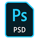 Иконка формата файла psdc