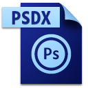 Иконка формата файла psdx