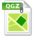 Иконка формата файла qgz