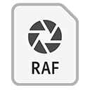 Иконка формата файла raf