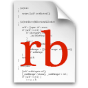Иконка формата файла rb