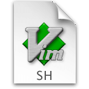 Иконка формата файла sh