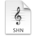 Иконка формата файла shn