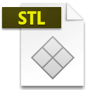 Иконка формата файла stl