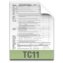 Иконка формата файла t11