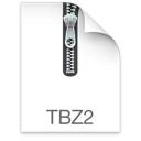 Иконка формата файла tbz2