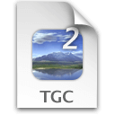 Иконка формата файла tgc