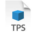 Иконка формата файла tps