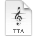 Иконка формата файла tta