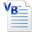 Иконка формата файла vbscript