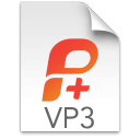 Иконка формата файла vp3