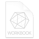 Иконка формата файла workbook