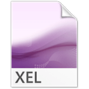 Иконка формата файла xel