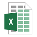 Иконка формата файла xlsx