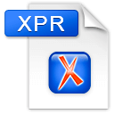 Иконка формата файла xpr