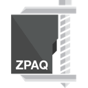 Иконка формата файла zpaq
