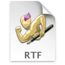 Иконка формата файла zrtf